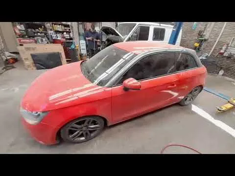 Audi A1 TFSI prêt à se laver et à livrer