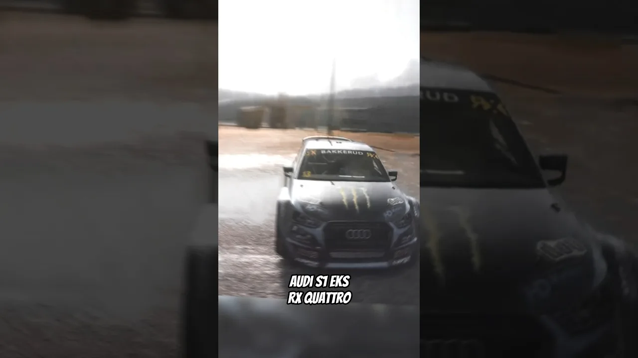 Audi S1 EKS RX Quattro✨#audi #audis1 #car #rallycar #gamingcar #carofyoutube #carlovers #shorts