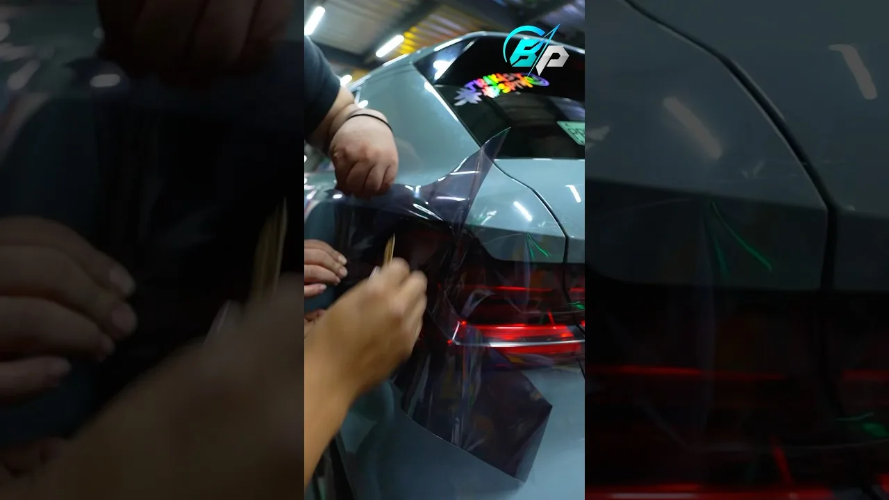 Laminex humo claro a audi a1 #autos #coches #laminex #wrap