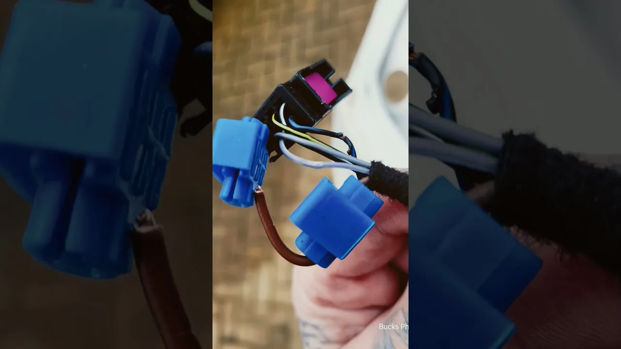Audi A1 in for a rear camera install but turned into a wiring job. Stop using these clips in cars 🤦