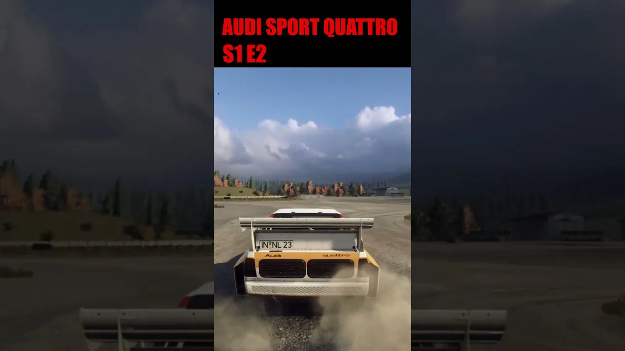 🔥 AUDI SPORT QUATTRO S1 E2 🔥 #dirtgame #cars #audi #audiquattro #sportcar #chill #audicar #gaming