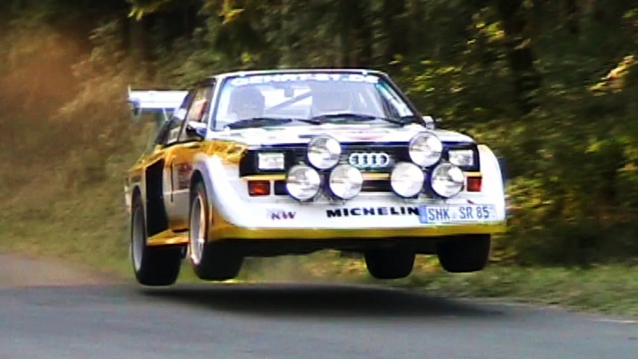 AUDI S1 E2 Groupe B Spécial Vol.1 [Classics] – par Rallyeszene.de #Röhrl #AUDIS1E2 #GruppeB