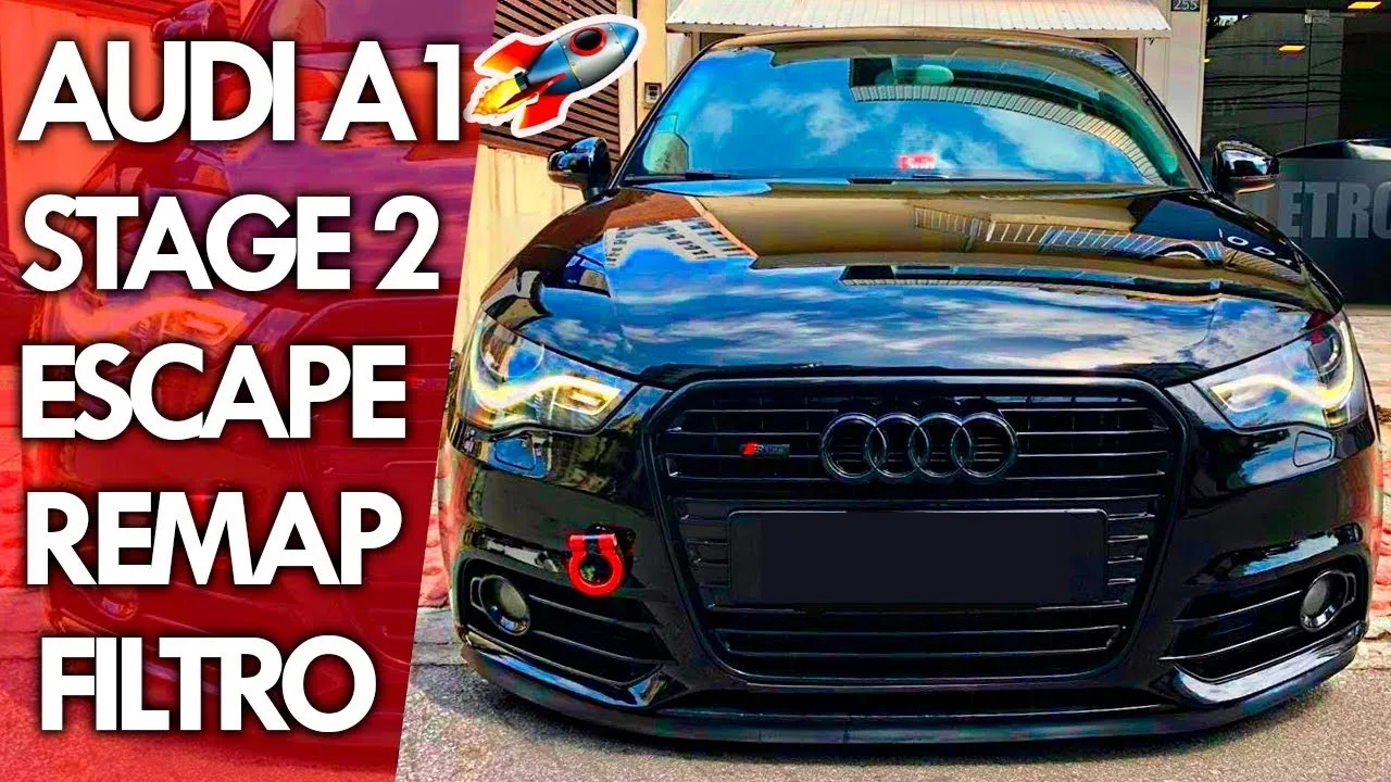 REMAP + ESCAPE non AUDI A1 STAGE 2 | ACELERANDO FORTE! | Faites la course