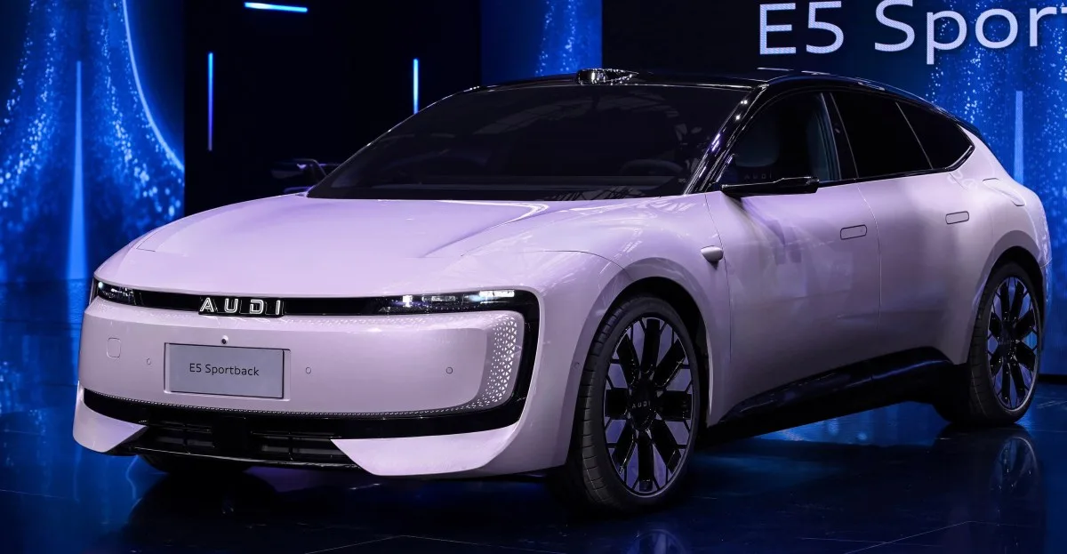 La première Audi d’Audi est l’Audi E5 Sportback.