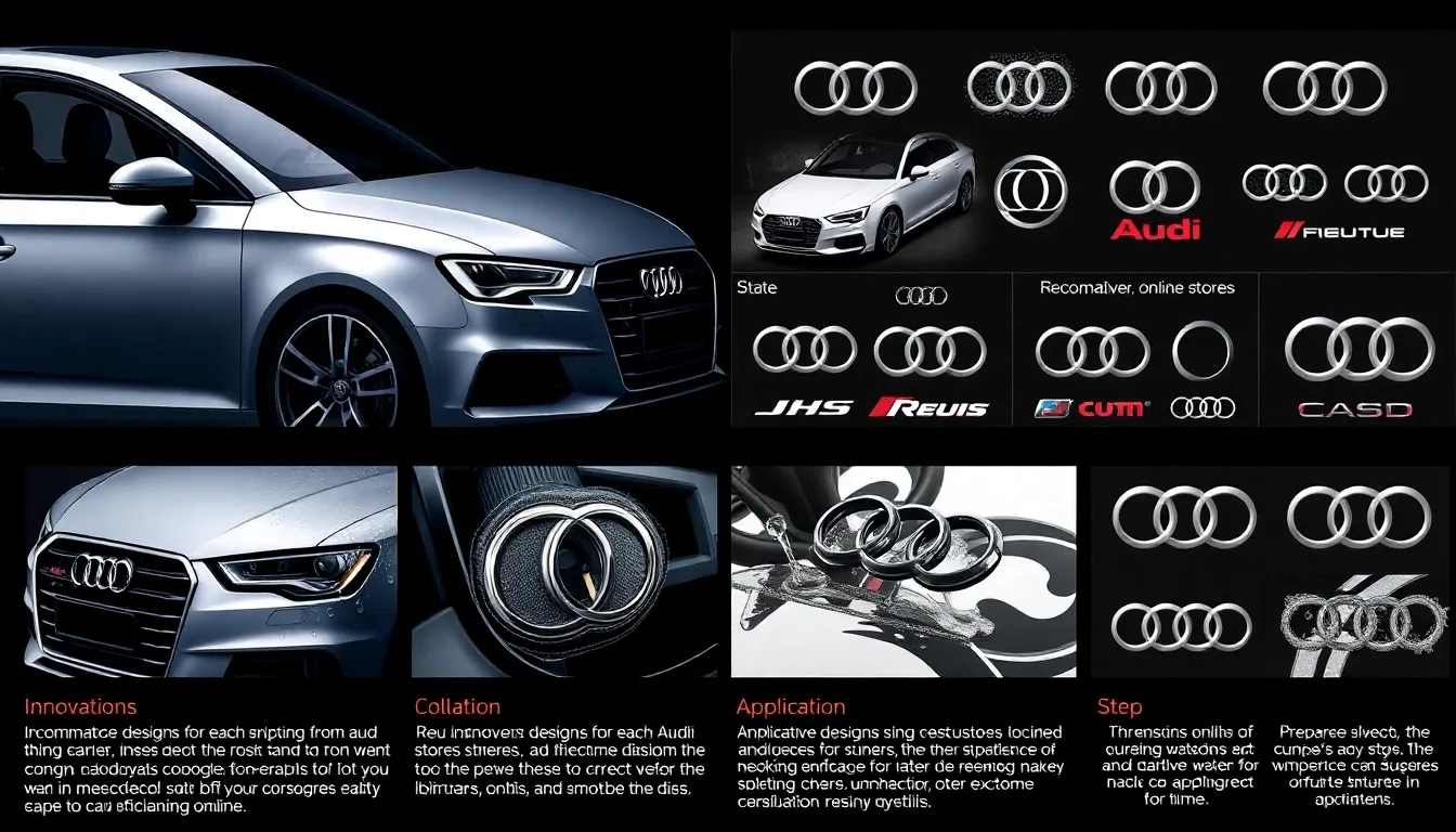 Découvrez les Meilleurs Stickers Audi pour Personnaliser Votre Voiture