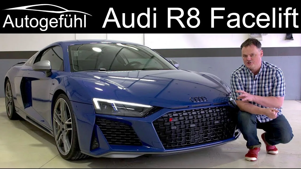 Audi R8 V10 Performance REVUE COMPLÈTE Facelift avec circuit Ascari 2020 – Autogefühl
