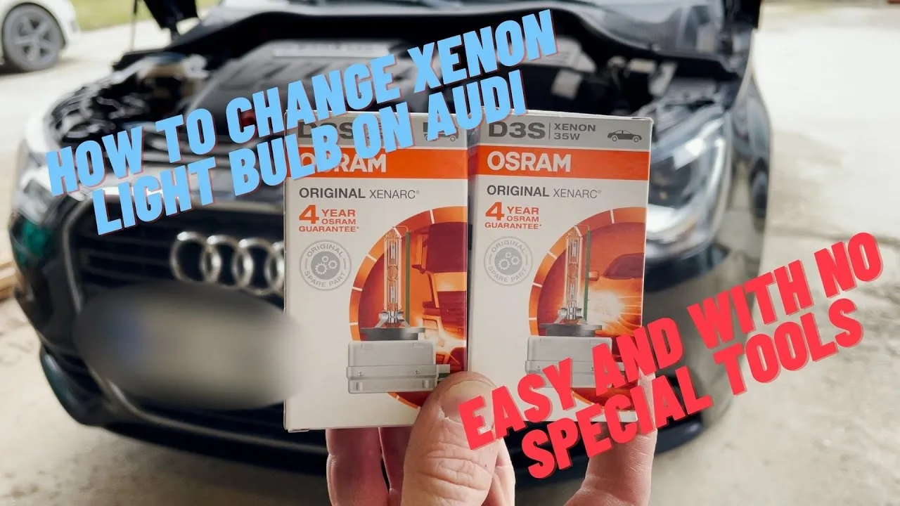 Comment changer l’ampoule xénon sur AUDI A1