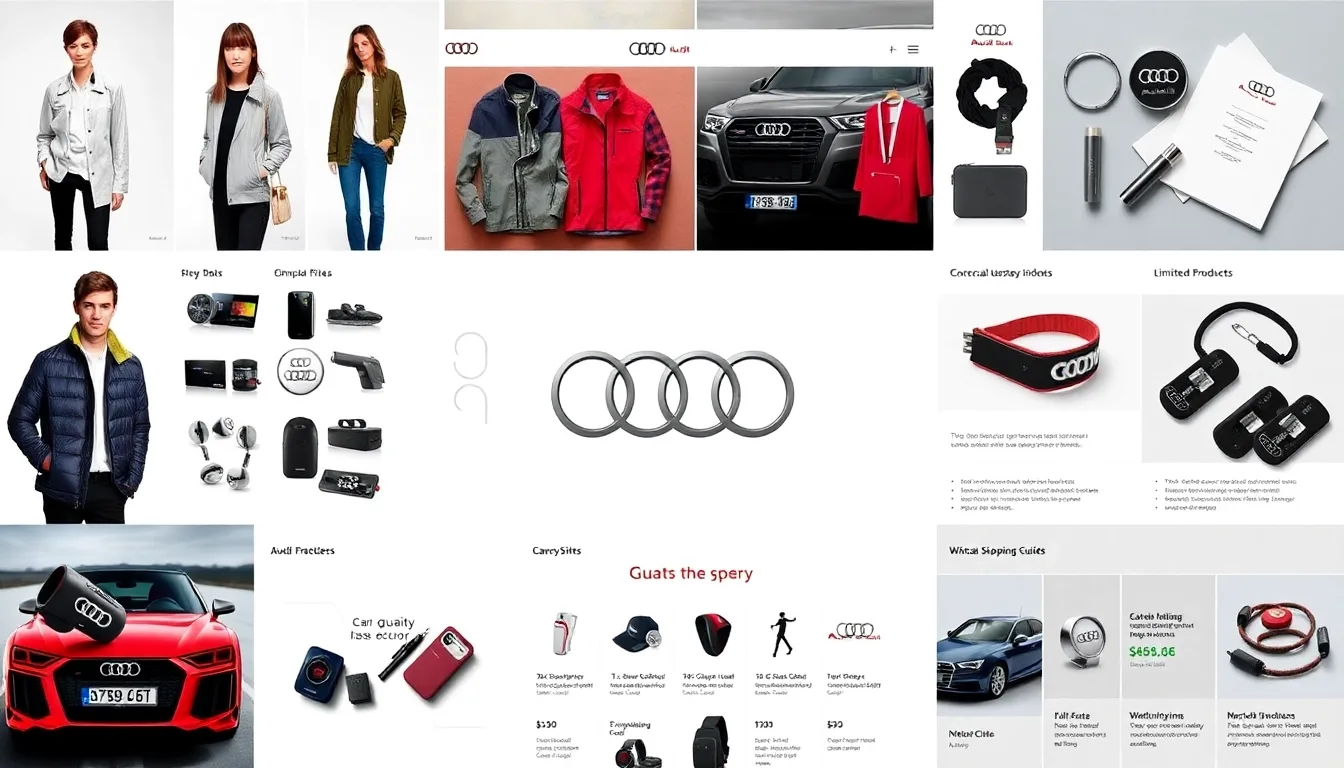 Découvrez les Meilleurs Produits Audi Shop : Mode, Accessoires et Offres Spéciales