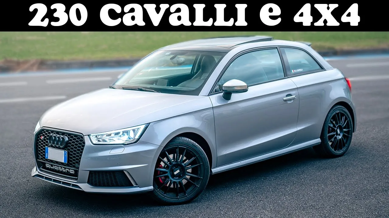 PETIT ET ÉPISSÉ! ESSAI AUDI S1 QUATRE STOCK TOTAL