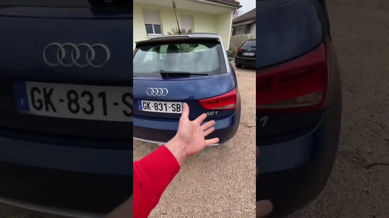 Une Audi A1 ABT a la ferraille #mecaniqueautomobile #elyacars