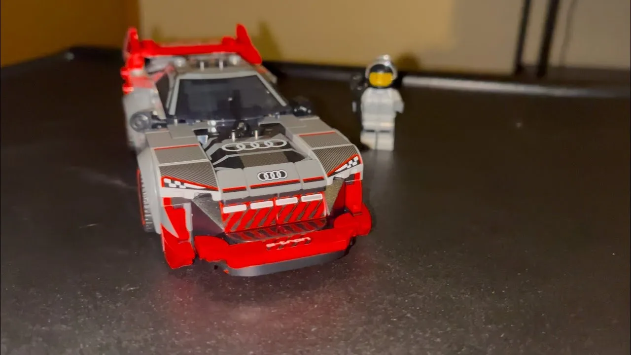 LEGO Speed ​​Champions 76921 Audi S1 ​​E-Tron Quattro Race Car (Unboxing & Build)