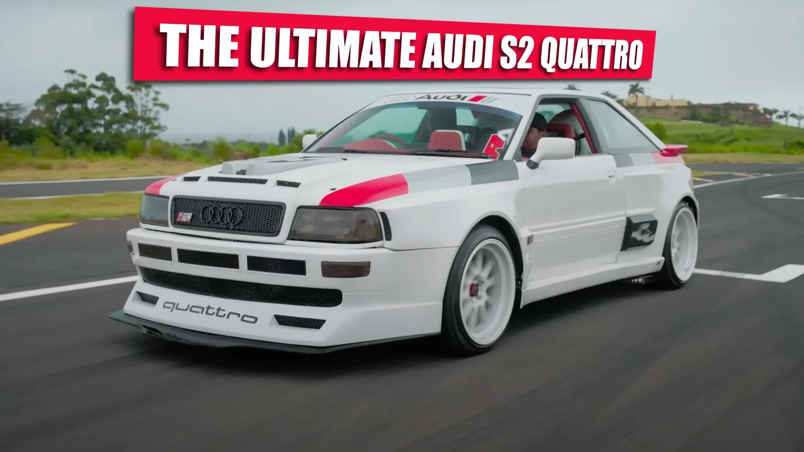 Audi S2 Restomod Gets V10 Power From R8 Supercar