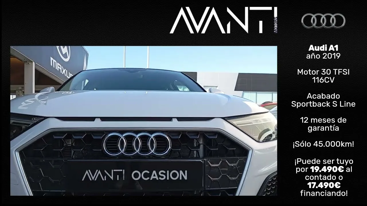 Voitures d’occasion à Grenade Audi A1