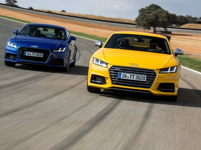 En images : Audi TTS Quattro 310 ch & Audi TT Quattro 230 ch à l’essai