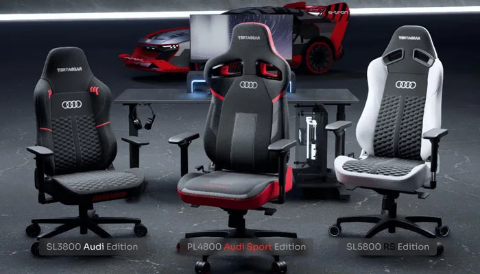 Beanstalk rassemble Vertagear et Audi pour les chaises de jeu