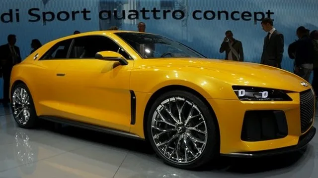 Audi Sport Quattro Concept annulée 