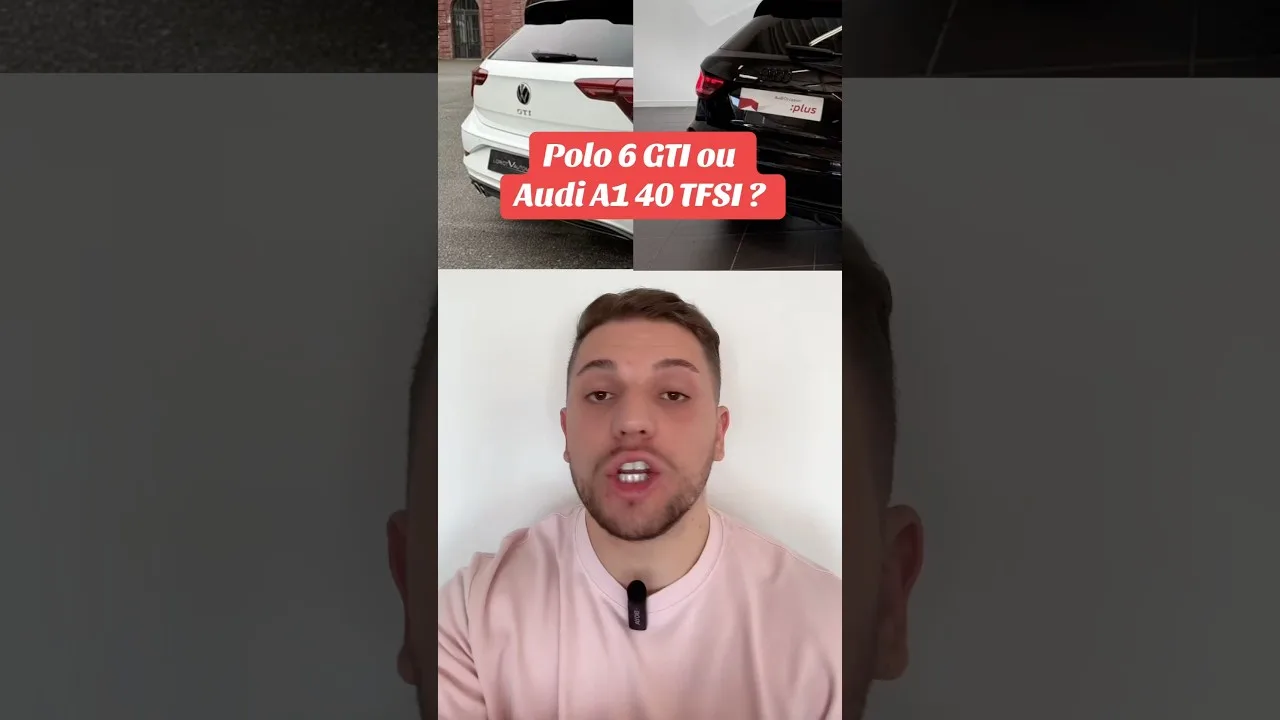 Polo 6 GTI ou Audi A1 40 TFSI ? #voiture #automobile #pourtoi #Volkswagen #Audi