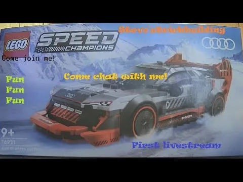 First Livestream, venez me rejoindre en direct Build Lego (partie 1
