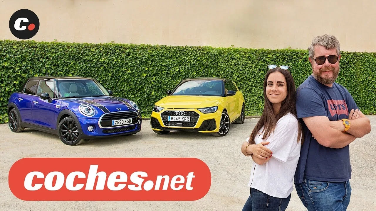 Audi A1 Sportback contre MINI Cooper | Test comparatif / Test / Revue en espagnol | voitures.net