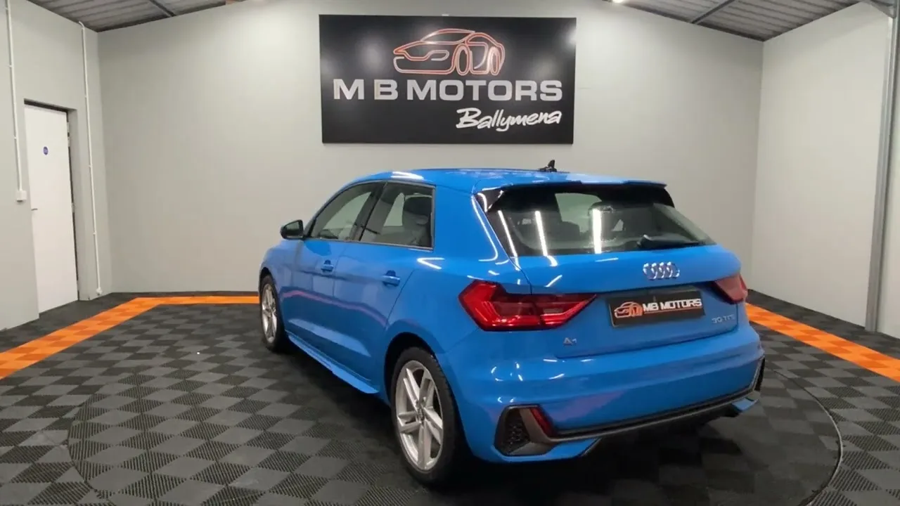 Audi A1 Sportback 30 TFSI S Line, 2020, manuel, Hatch de 5 portes, 1,0 L ESTROL – MB MOTORS BALLYMENA