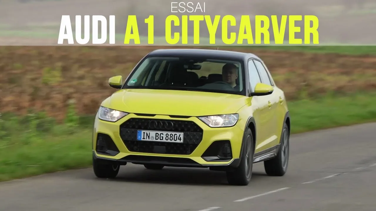 Essais Audi A1 Citycart 25 TFSI 95 Design 2020
