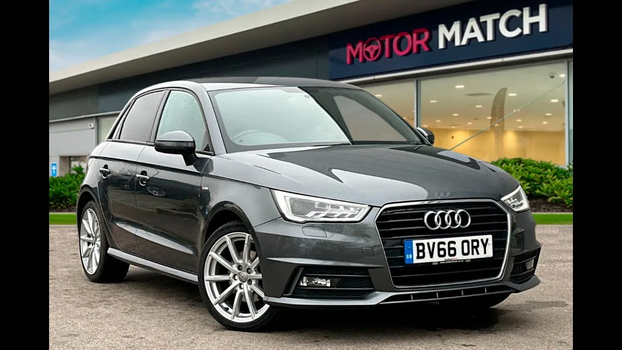 Audi A1 1.4 TFSI CoD S line Sportback Euro 6 d’occasion en Gris – BV66ORY – Motor Match Crewe