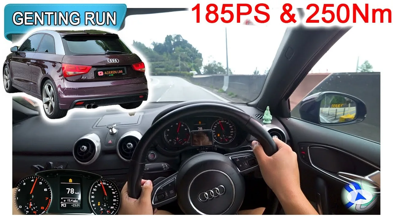 Partie 2/2 | Audi A1 1.4 TFSI | Malaisie #POV [Genting Run 冲上云霄] [CC Subtitle]