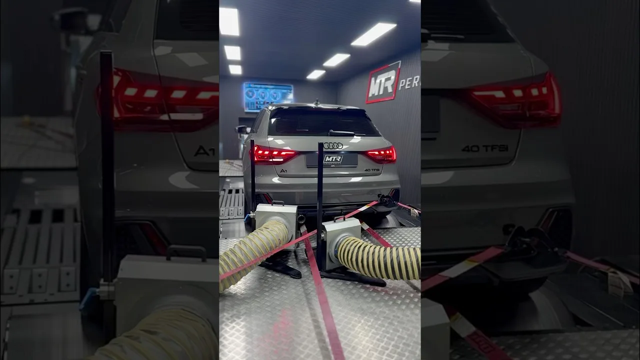 Audi A1 40TFSI full MTR-STAGE 2 package☑️ guess the power❓ #AUDI #AUDIA1 #40TFSI #DYNO #TUNING #MTR