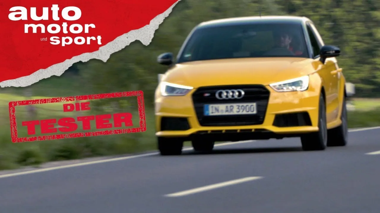 Audi S1 ​​: naine venimeuse jaune à transmission intégrale – Les testeurs | voiture moteur et sport