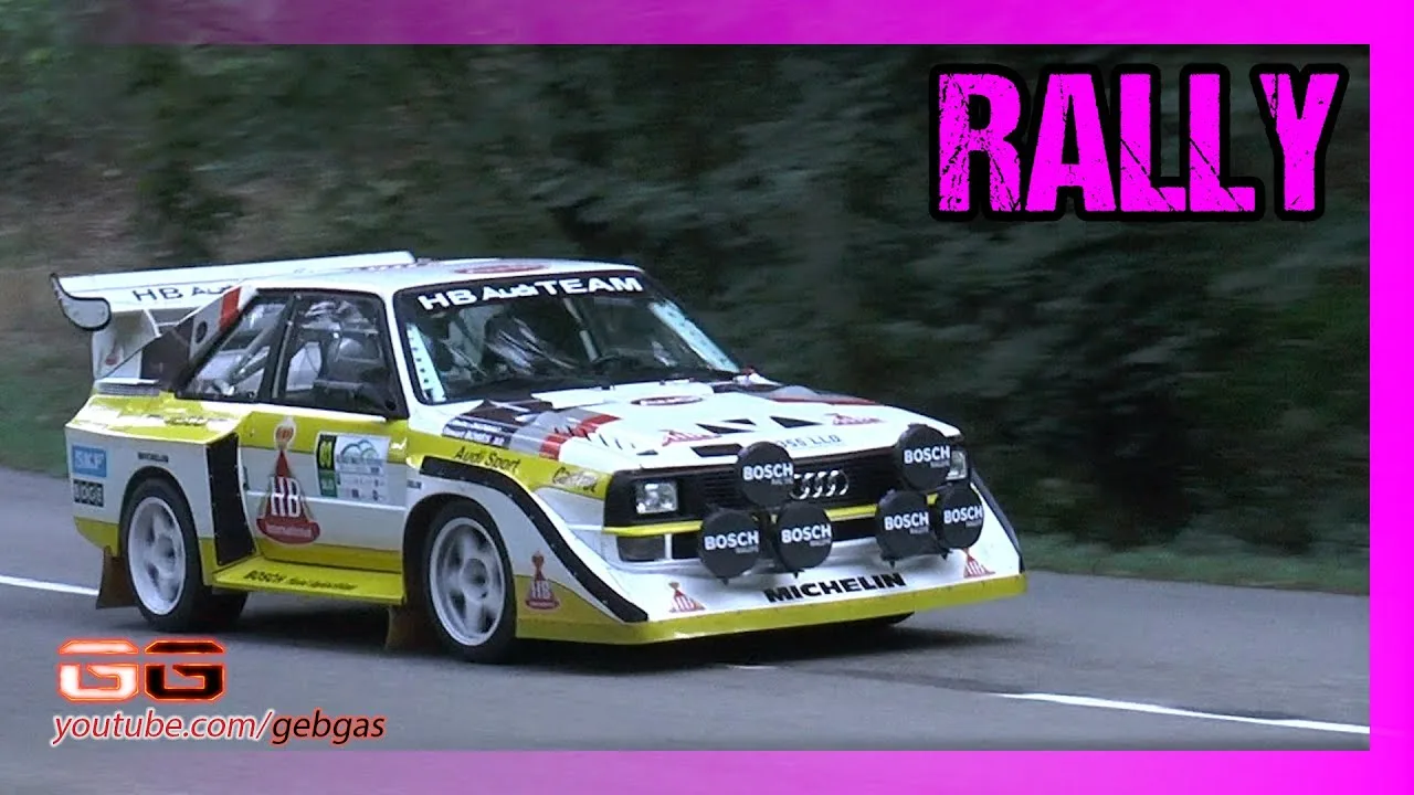 Audi Quattro S1 E2 – Stewart Bowes – Rally – 2022 – Alsace Rallye Festival + Pedro Ortigao