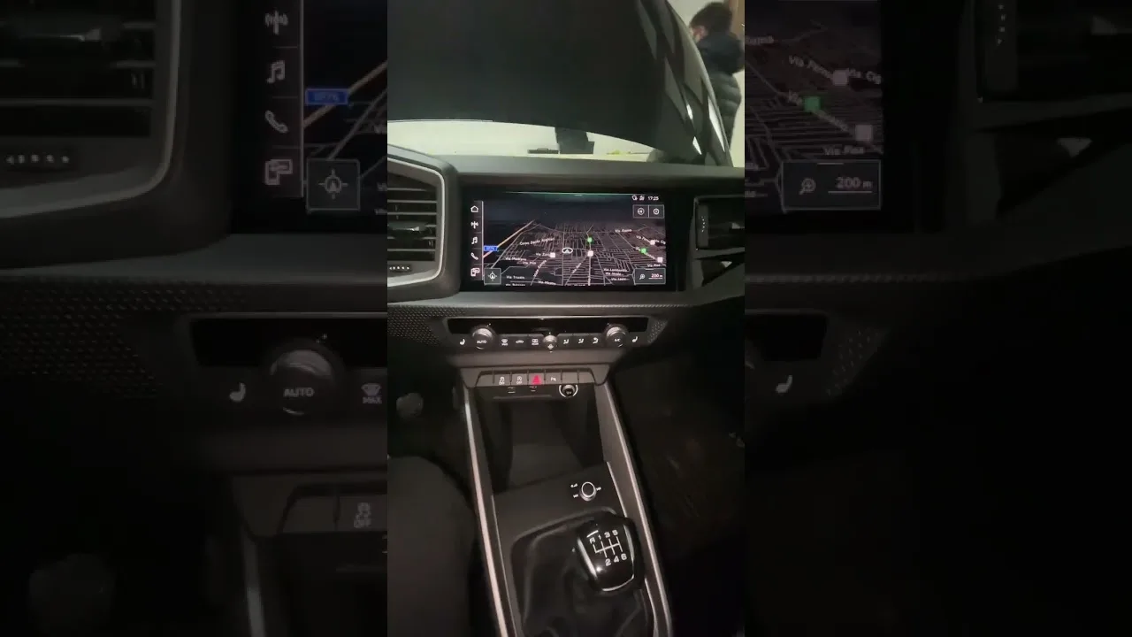 Navigatore attivato su audi A1😎✅ #youtube#car#shorts#short#video#money#video#money#yt#biggboss#audi