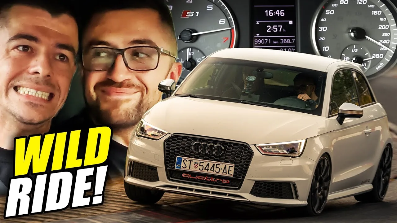FUSÉE DE POCHE ! DSG a échangé l’Audi S1 ​​de 400 ch ! // Nürburgring