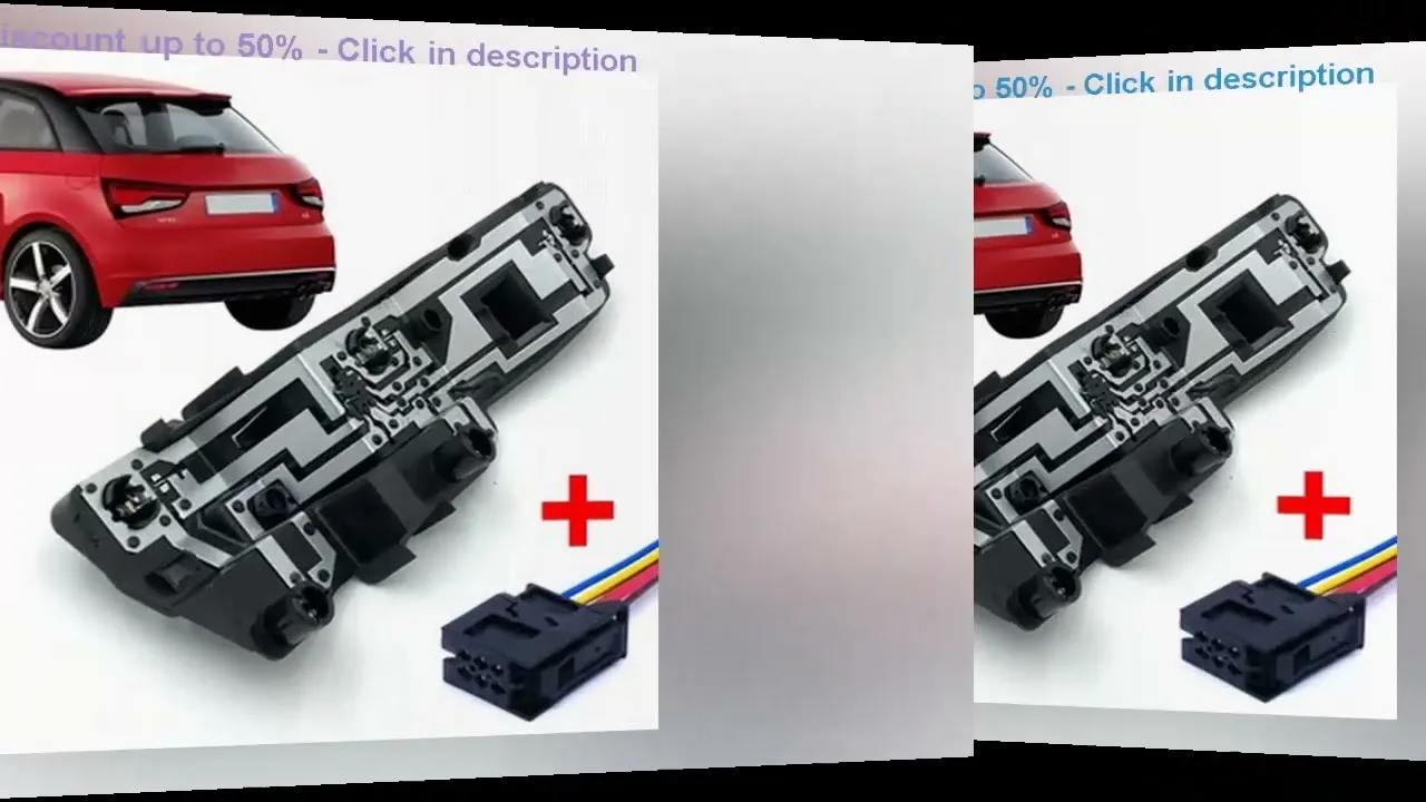 Pour Audi A1 O / S arrière droit de lampe arrière droite, support de bulbe et faisceau de bougie préwiré 8×0 945 258 A