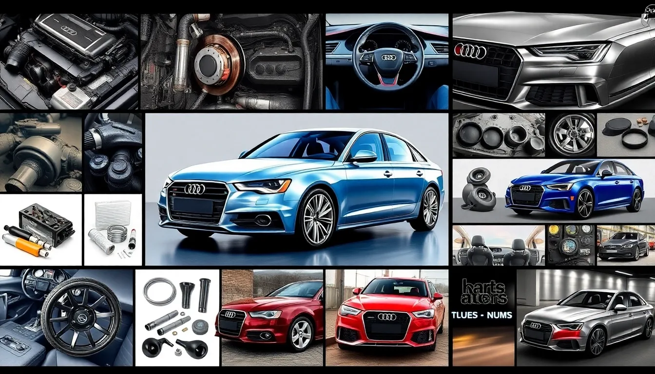 Achetez vos pièces auto Audi A6 au meilleur prix : Guide complet