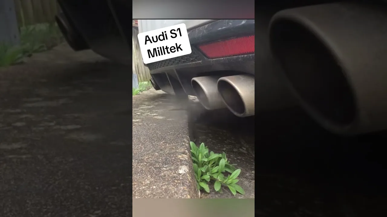 Audi S1 ligne Milltek