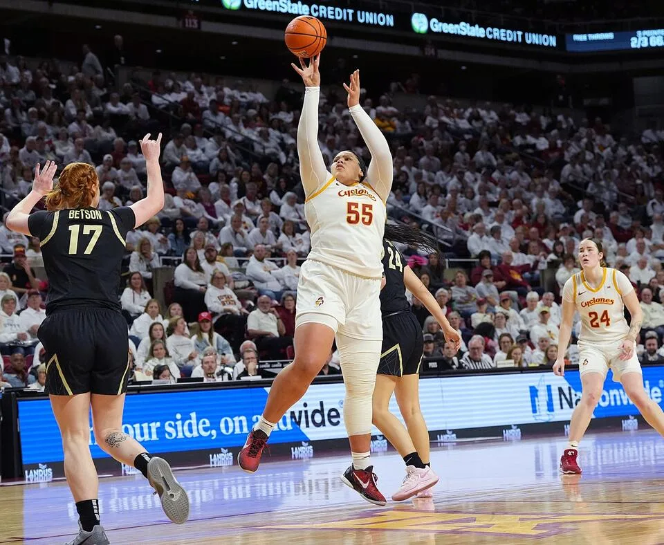 Audi Crooks établit un record de notation de Sophomore de l’Iowa State avec 1 mois encore à jouer