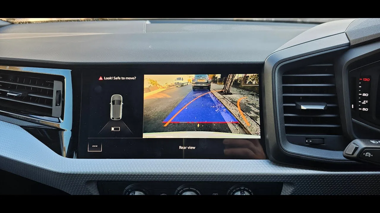 Audi A1 GB 2023 Véritable mise à niveau de la caméra de recul