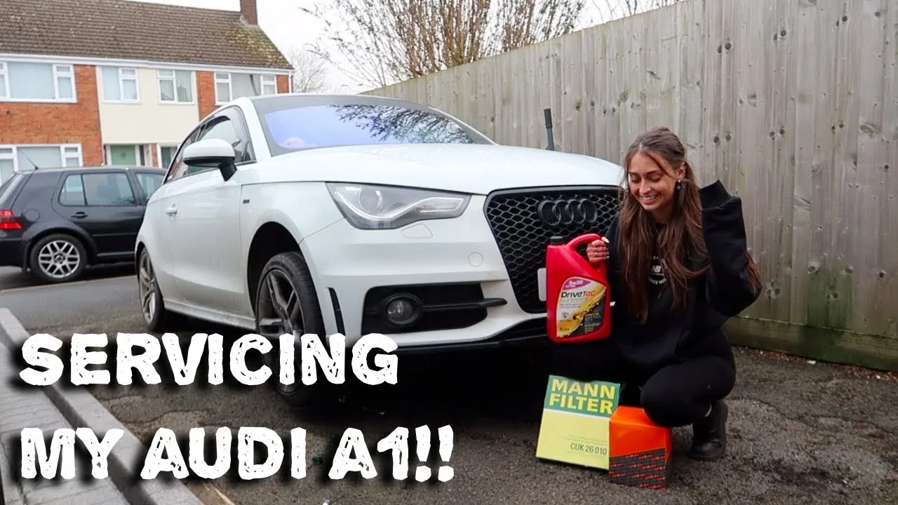ENTRETIEN DE MON AUDI A1 POUR LA PREMIÈRE FOIS !!