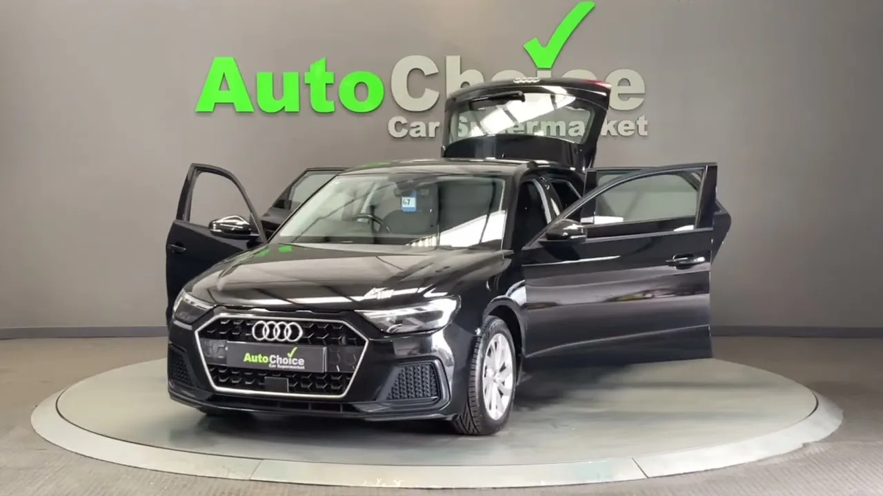 Audi a1 in black
