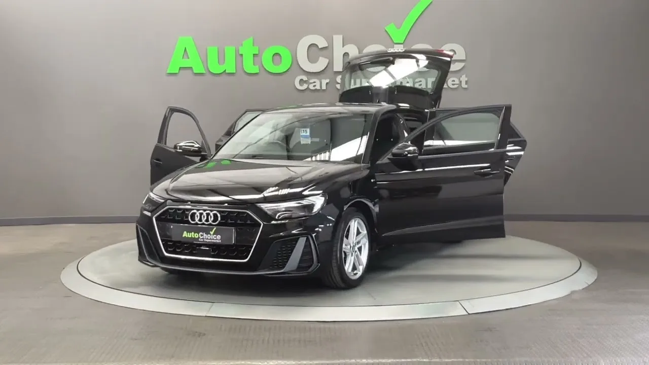 Audi a1 in black