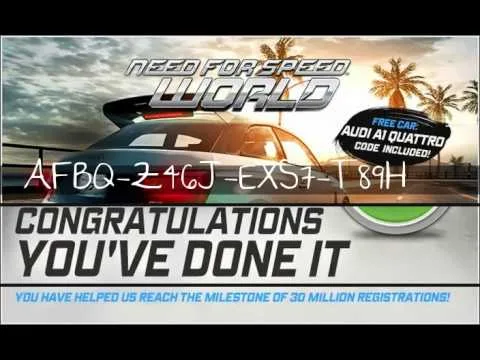NFSW Audi A1 Quattro Code