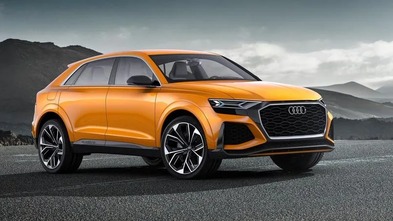 Audi Q8 Sport Concept, compressé et hybridé