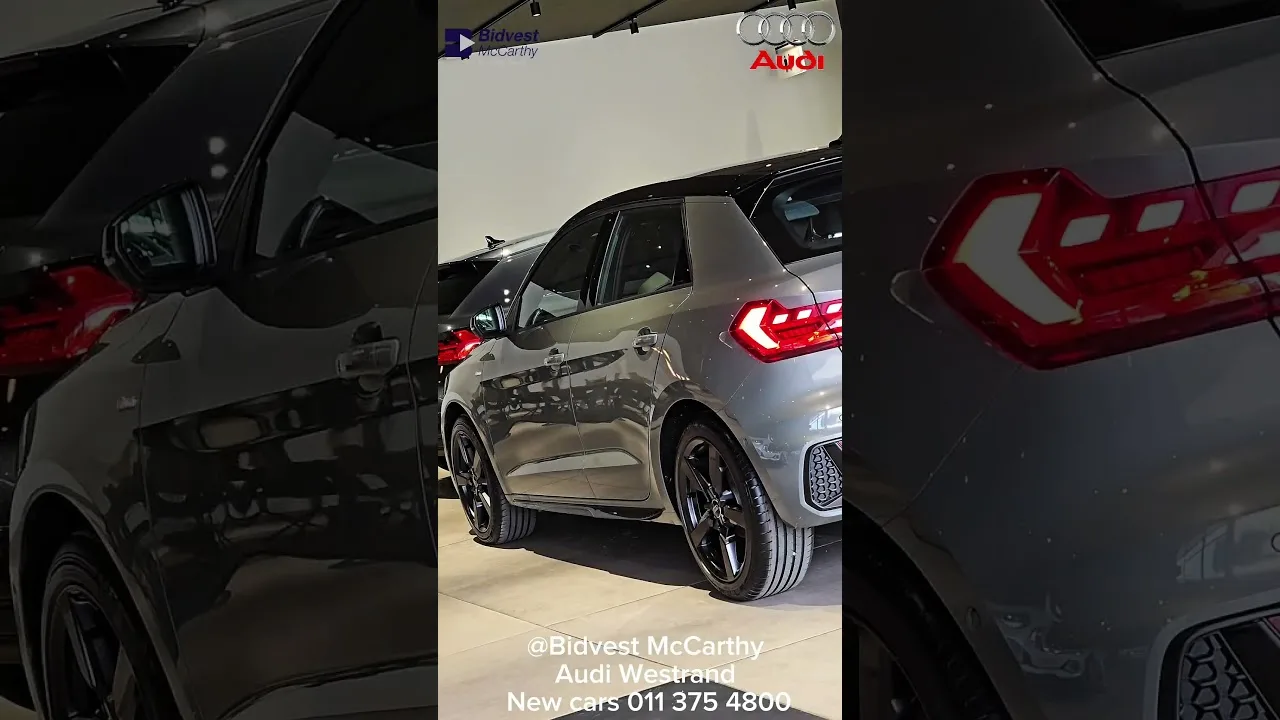 AUDI A1 SPORTBACK S TRONIC BLACK EDITION @Bidvest McCarthy Audi Westrand New cars 011 375 4800