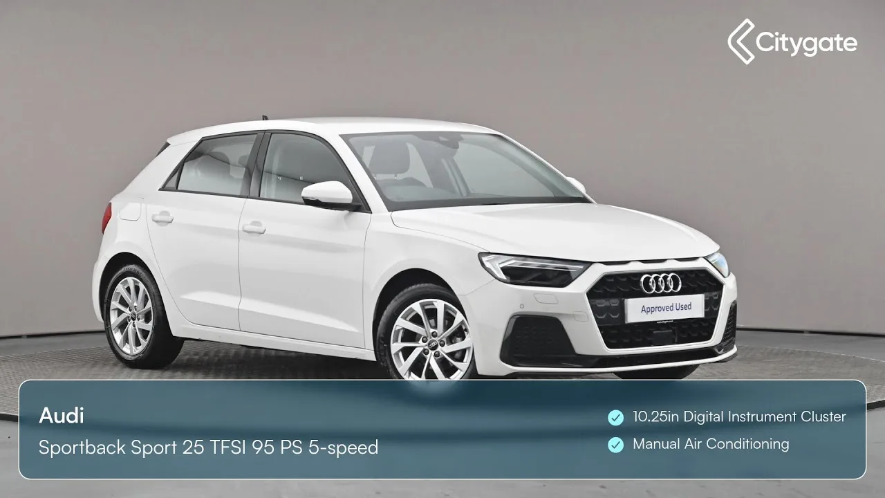 Audi A1 – Sportback Sport 25 TFSI 95 PS 5-SPEED – Citygate Seat Slough