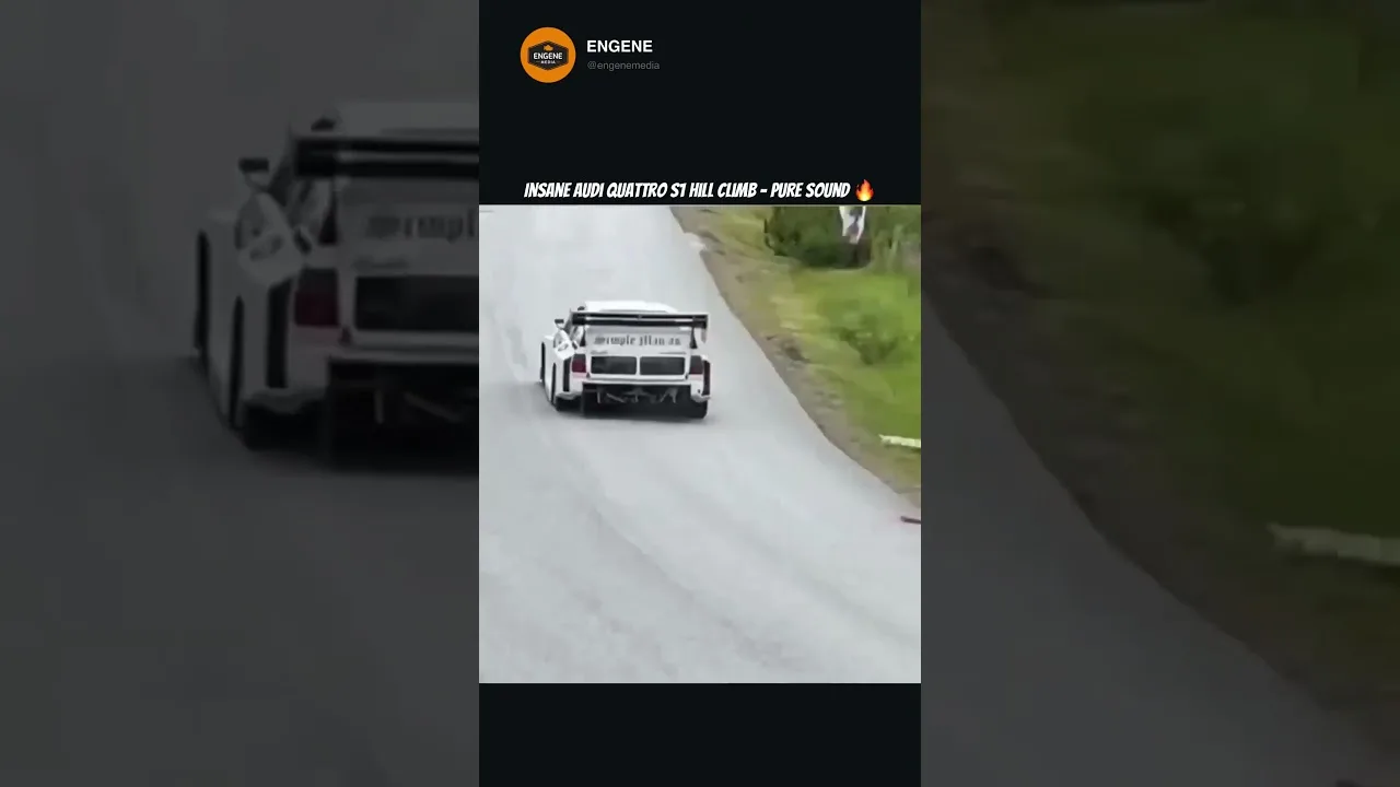 Legendary Audi S1 Quattro power