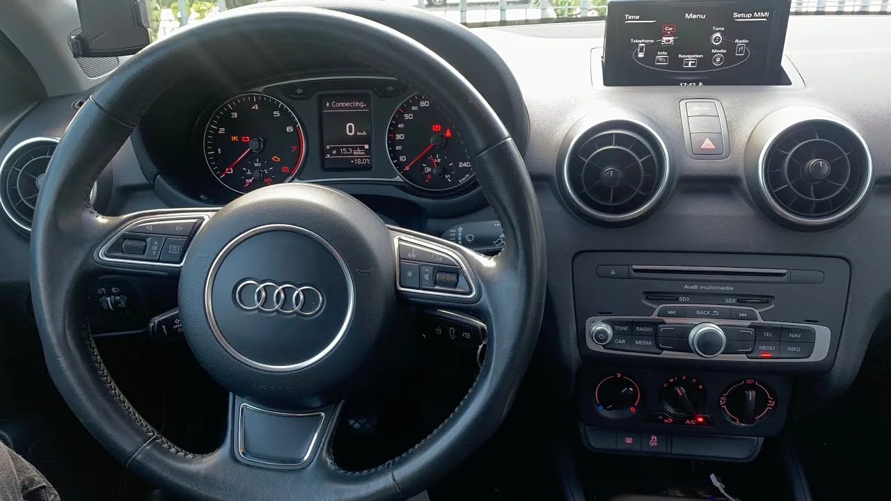 Audi A1 réinitialiser / redémarrer le système MMI