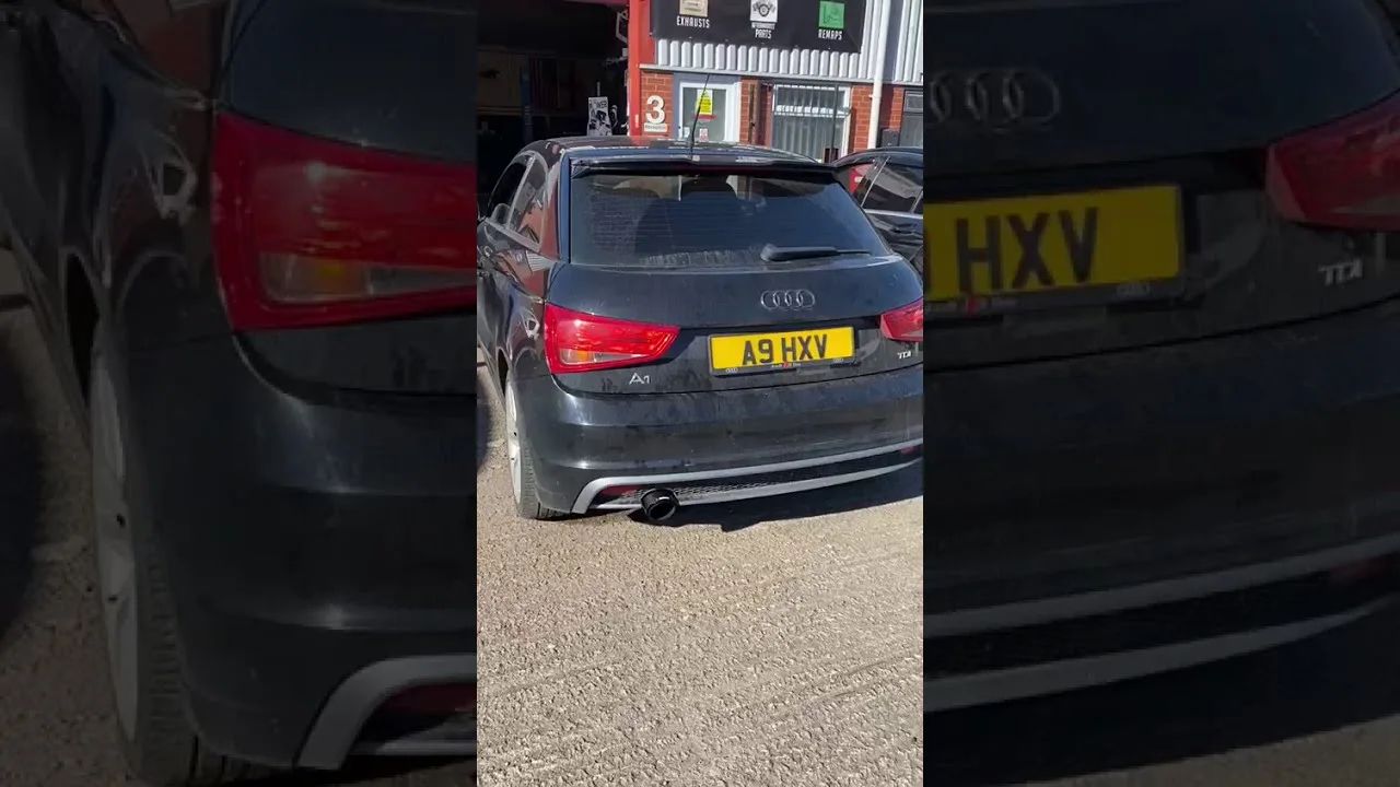 Suppression de la boîte arrière de l’Audi A1 avec les conseils d’Akrapovic