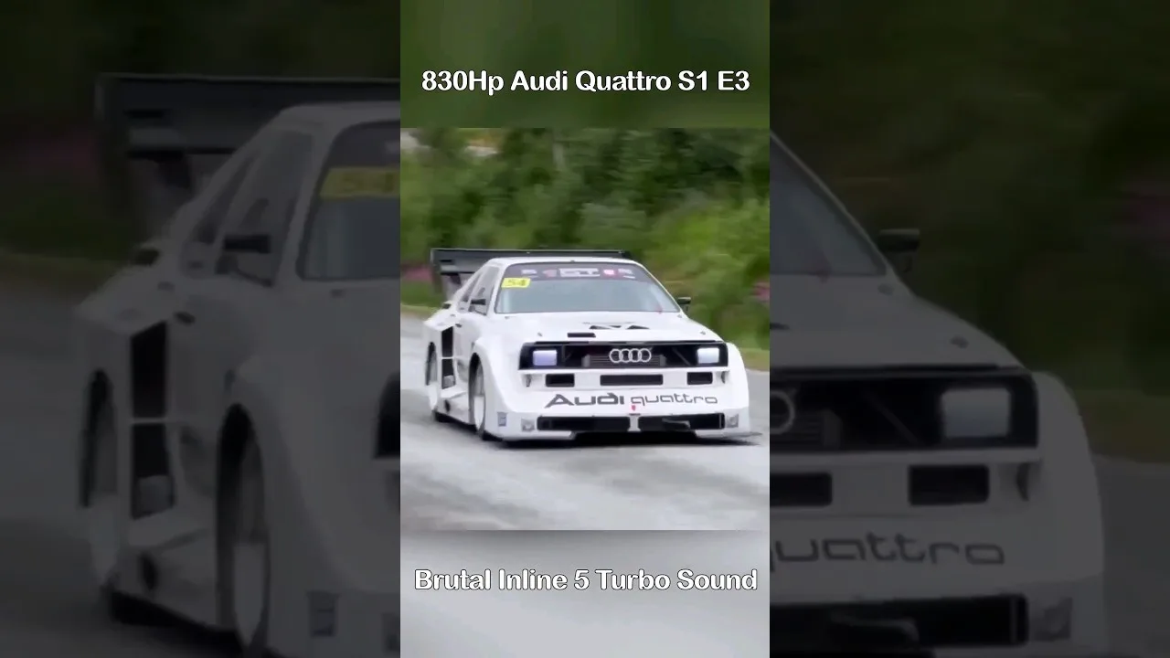 800+ CV de QUATTRO S1 Monster Fury 💥🔊