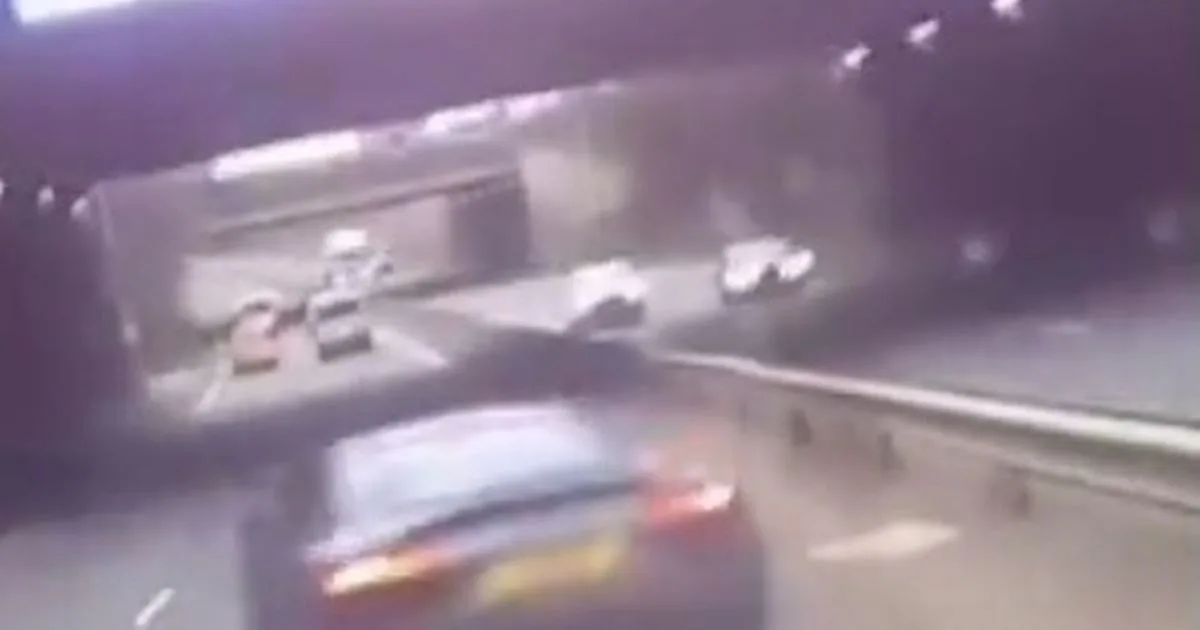 La capitale de la conduite dangereuse du Royaume-Uni révélée sur une carte alors que le terrifiant accident de l’Audi R8 a été filmé