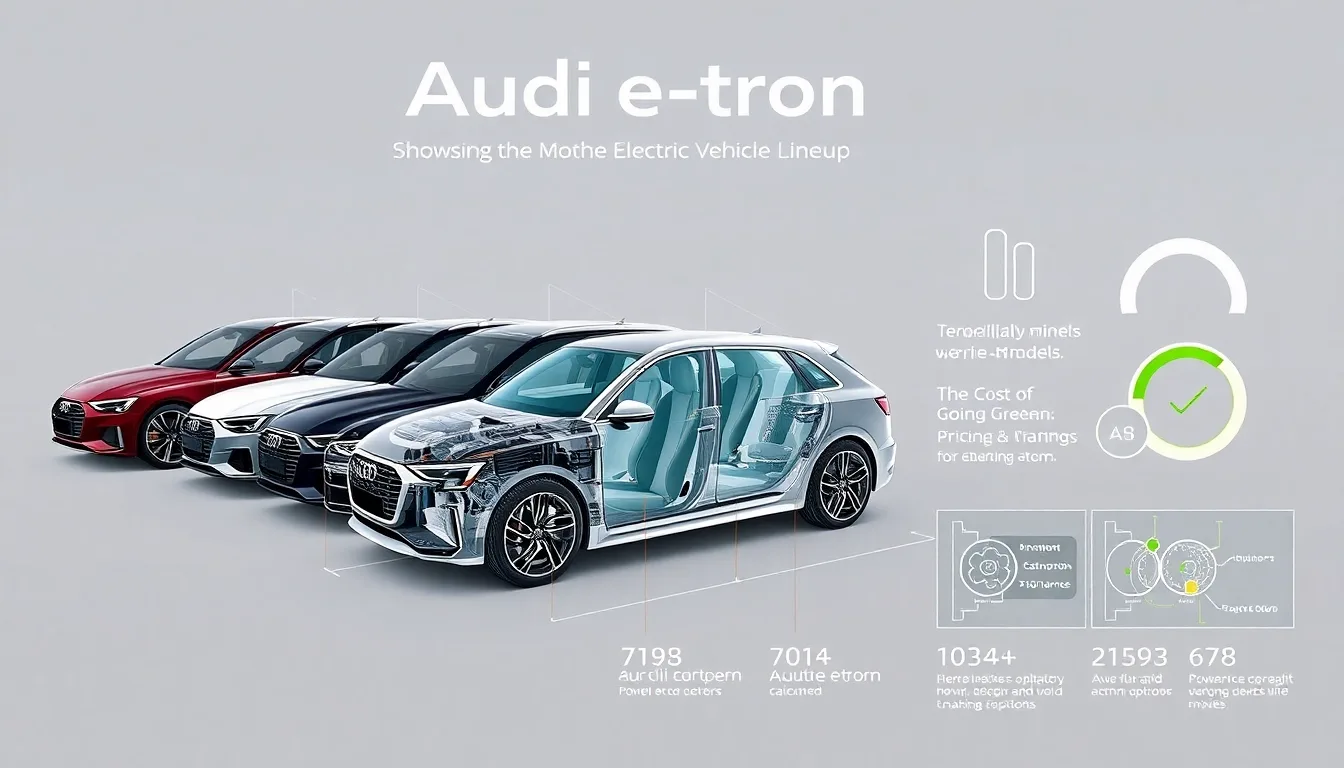 Audi e-tron : Tout savoir sur les voitures électriques de la marque